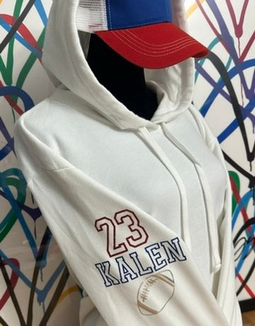 Custom Mom Cropped Hoodie