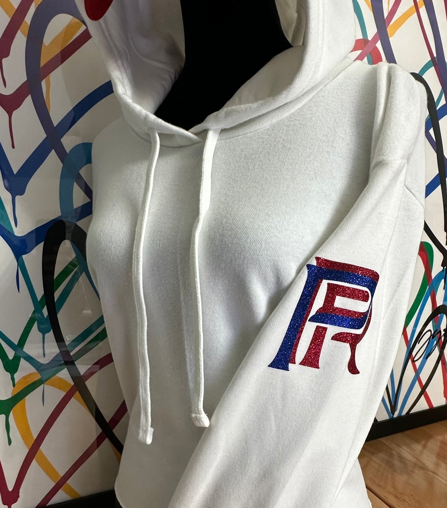Custom Mom Cropped Hoodie