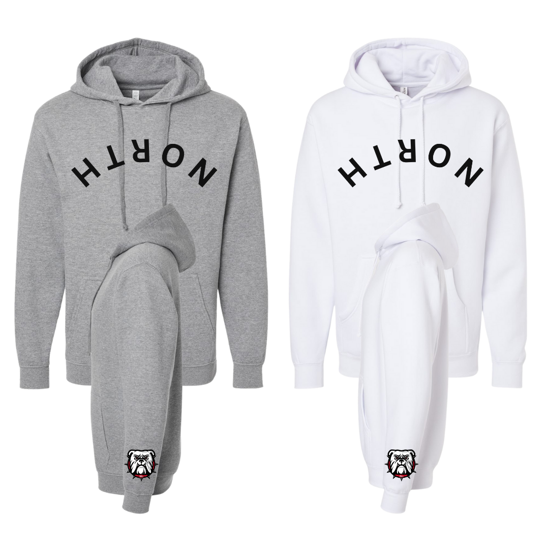 Upside Down North Unisex Hoodie