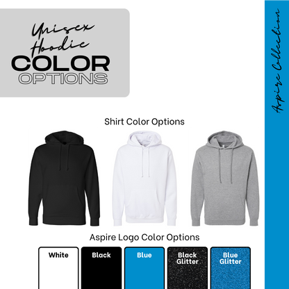 Aspire Unisex Hoodie with Front Logo