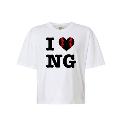 I Heart NG Cropped T-Shirt