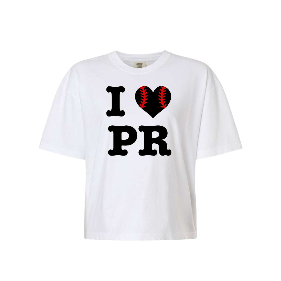 I Heart PR Cropped T-Shirt