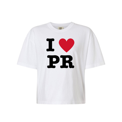 I Heart PR Cropped T-Shirt