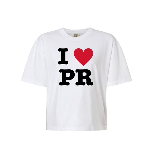 I Heart PR Cropped T-Shirt