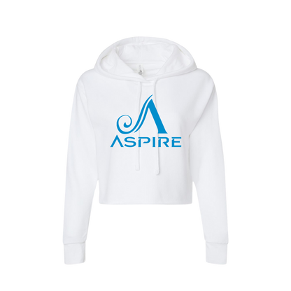 Aspire Cropped Hoodie with Front Logo
