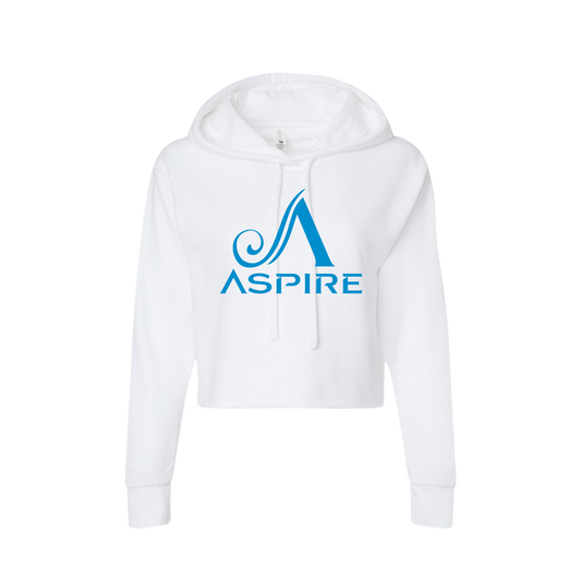 Aspire Cropped Hoodie with Front Logo