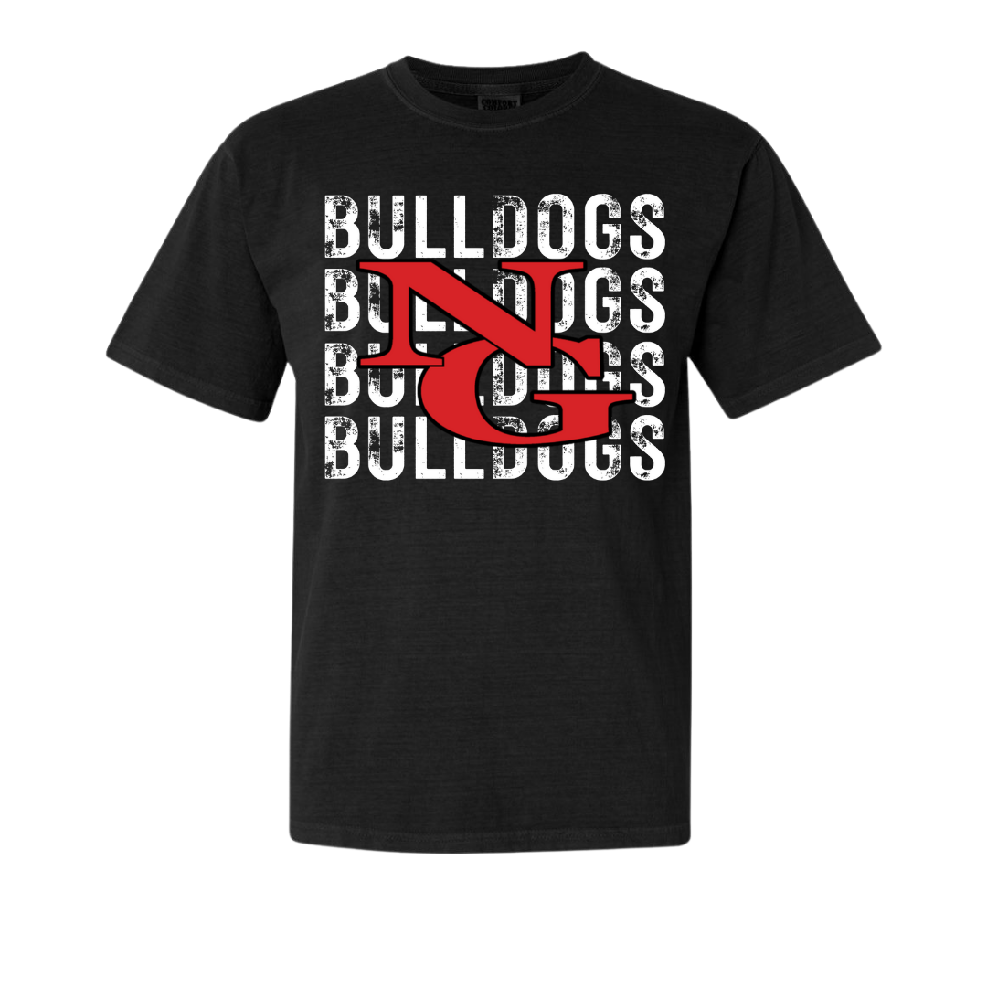 NG + Stacked Bulldogs Unisex T-Shirt