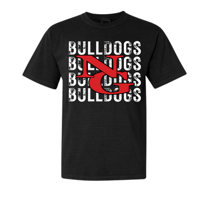 NG + Stacked Bulldogs Unisex T-Shirt