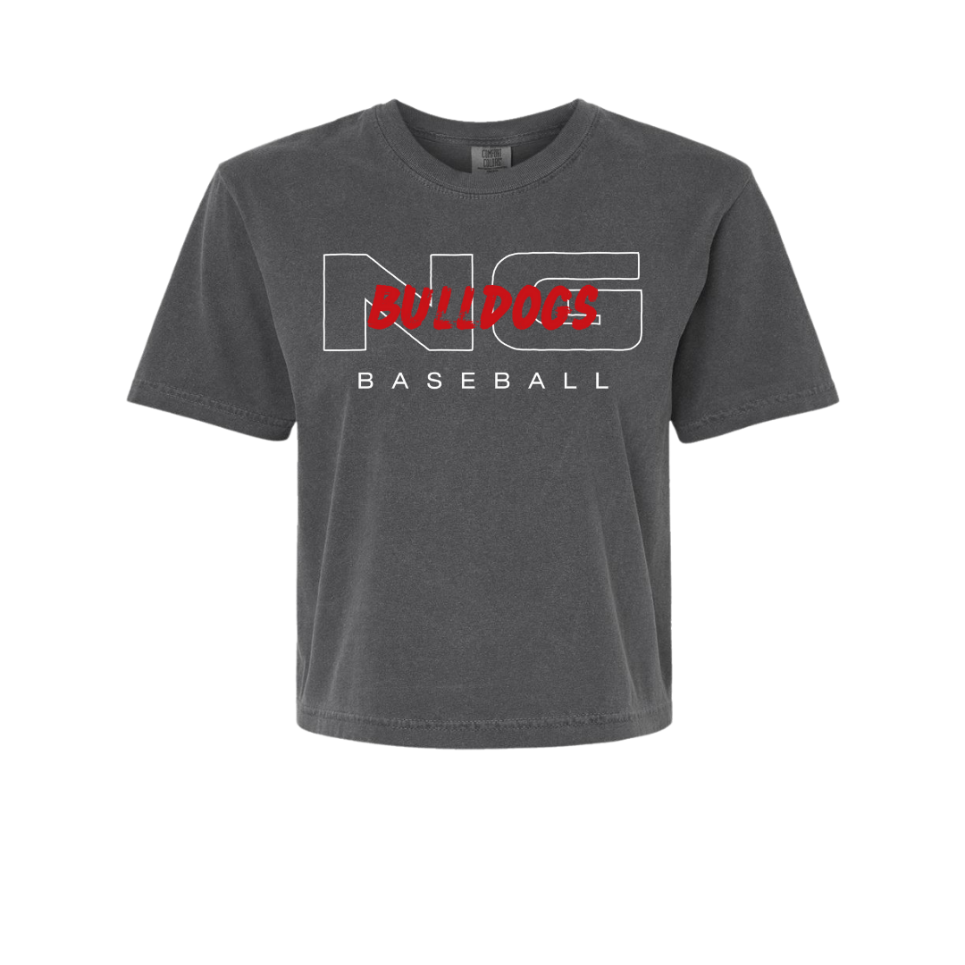 NG Baseball Womens Cropped T-Shirt