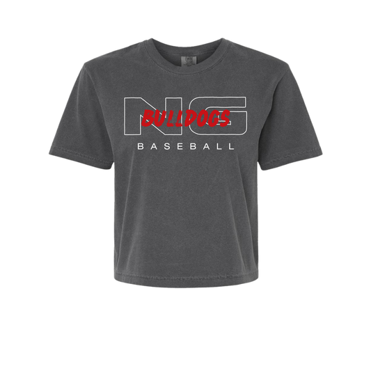 NG Baseball Womens Cropped T-Shirt