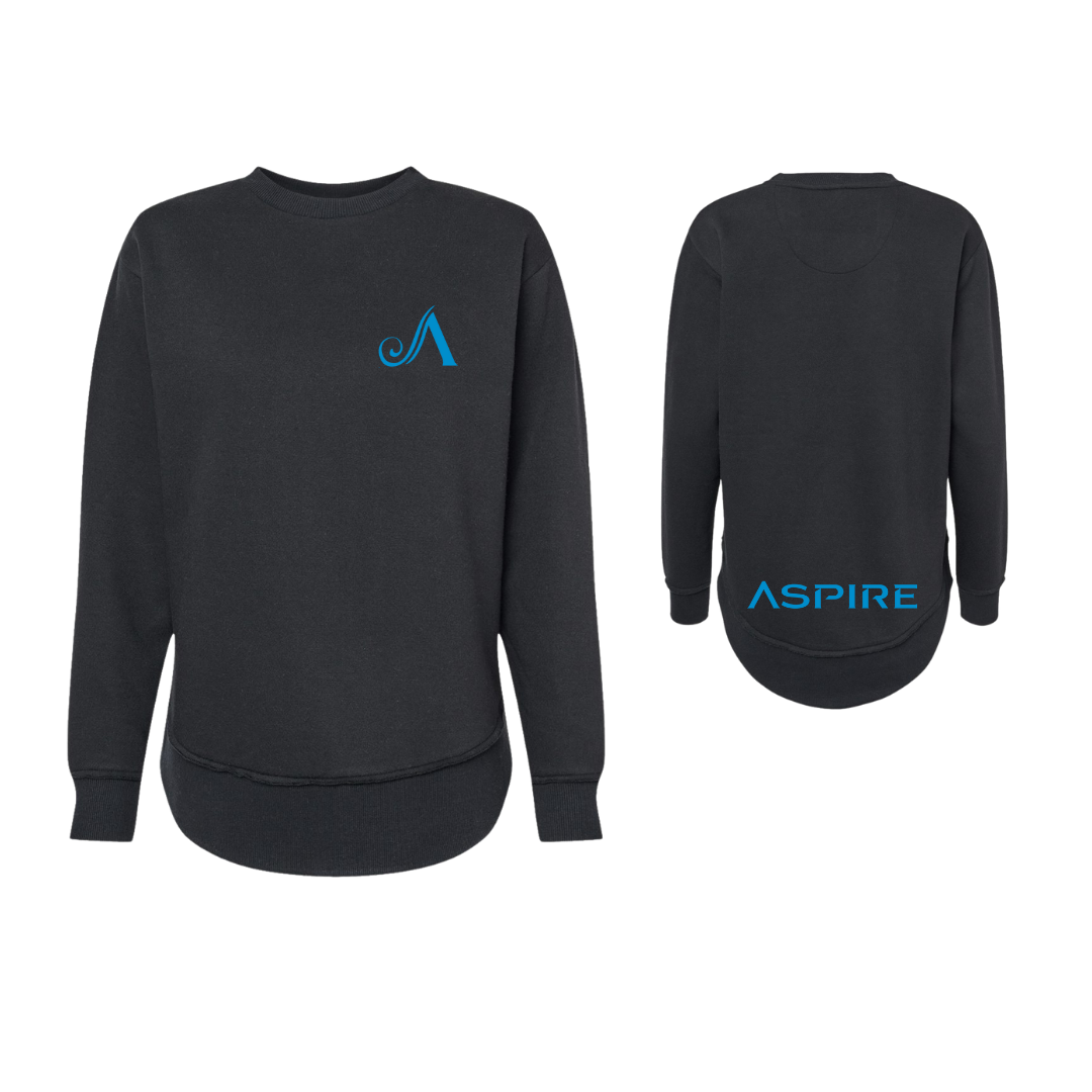 Aspire Crewneck Tunic Sweatshirt